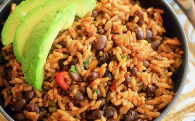 Moros y Cristianos (Black Beans and Rice)